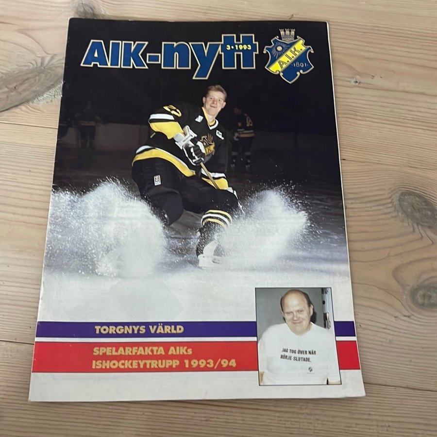 AIK-Nytt - nr 3 1993 fanzinet