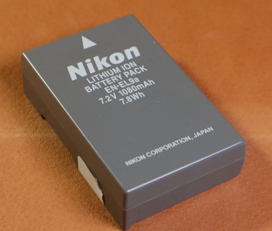 Nikon EN-EL9a batteri ex 2