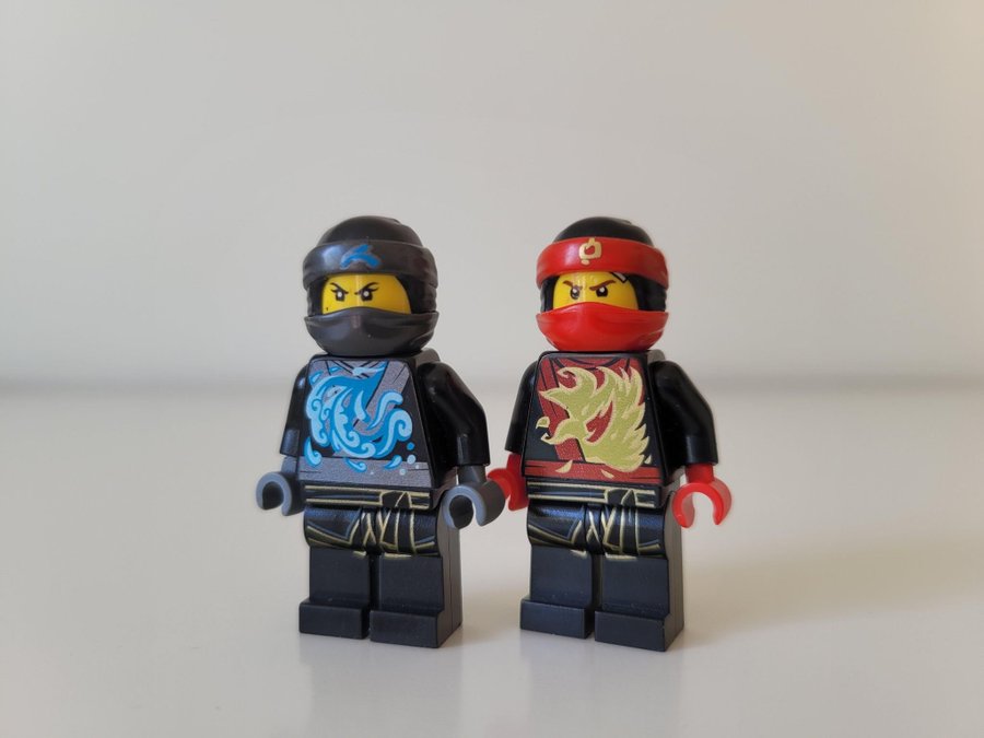 Lego - Ninjago - Nya+Kai (Spinjitzu Masters) - njo404+njo406 - Minifigur