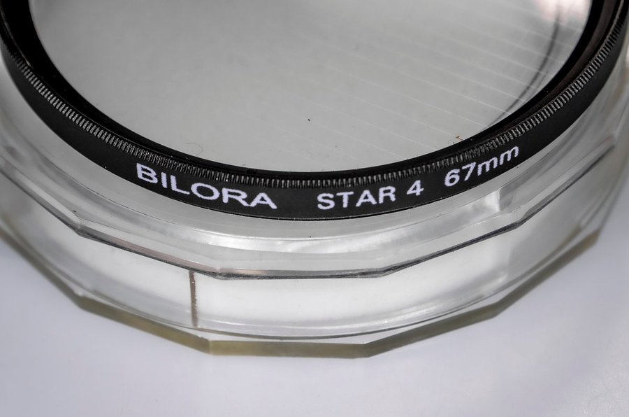 Hoya Star-Six 67mm  Bilora Star 4 67mm Filter