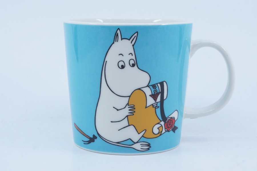 Muminmugg Mumintrollet, turkos / Moomin Mug Moomintroll [A]