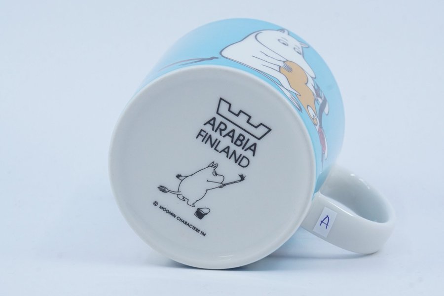 Muminmugg Mumintrollet, turkos / Moomin Mug Moomintroll [A]