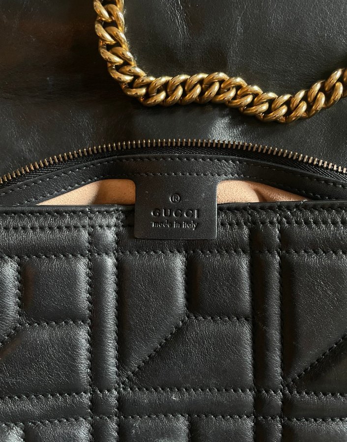 Gucci GG Marmont studded shoulder bag