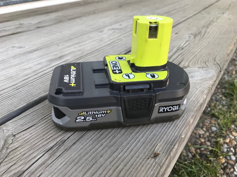 Ryobi 18V 25Ah batteri