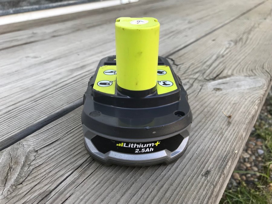 Ryobi 18V 25Ah batteri