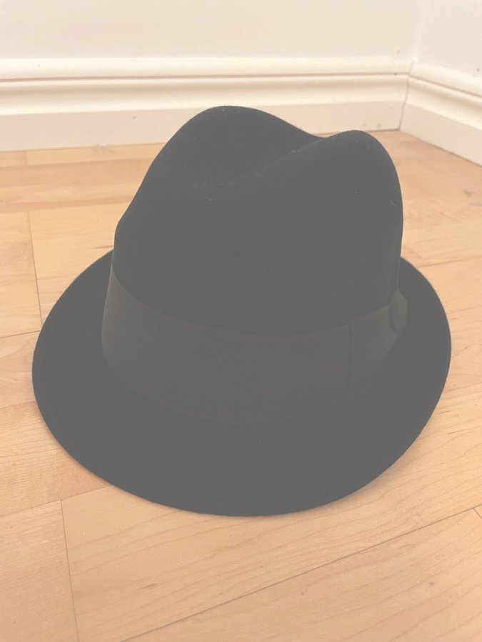 Stetson svart hatt