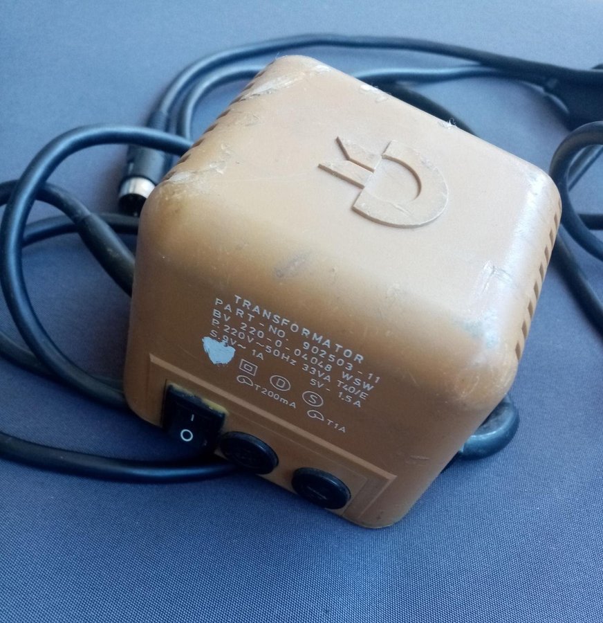 Transformator Part - No 902503-11 - PSU - Nätdel - till Commodore 64 [Defekt]