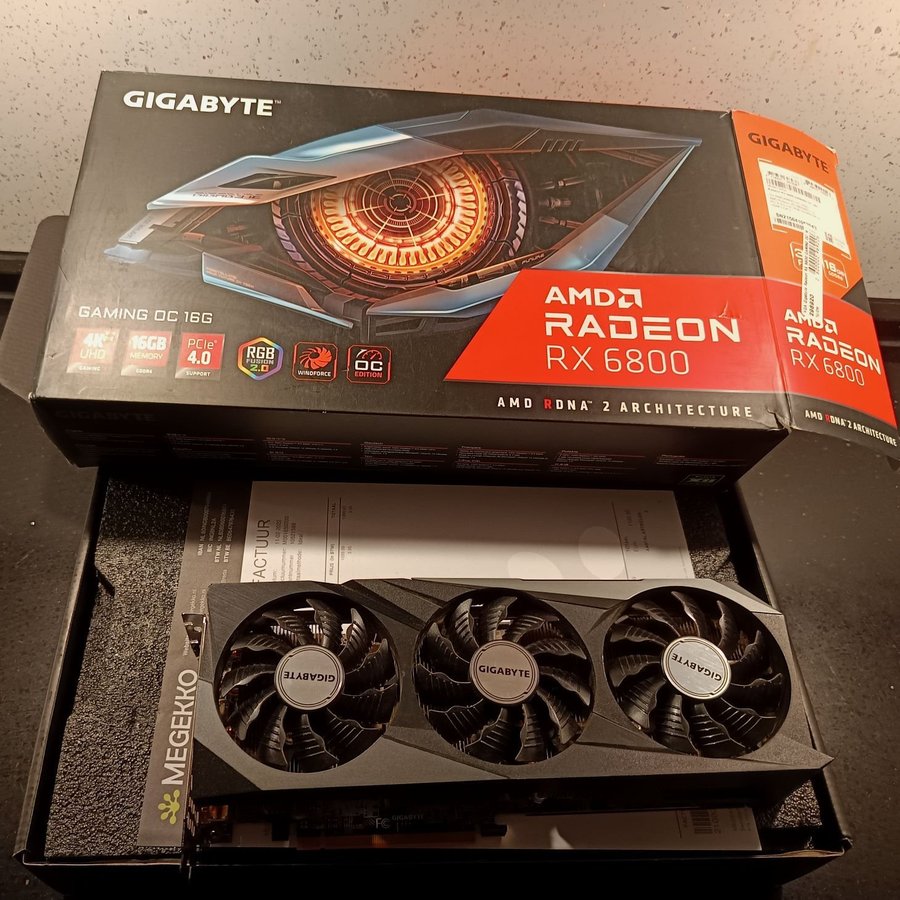 Gigabyte Radeon RX 6800 Gaming OC 16G