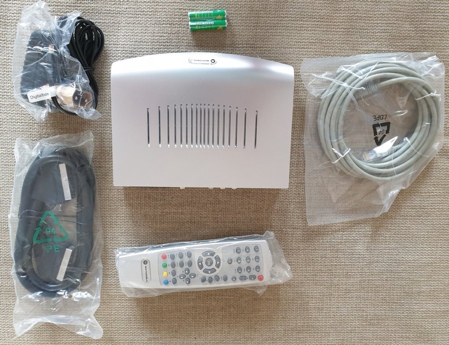 Motorola Set Top Box VIP 1510 Bredband Digital TV box/PAL/NTSC - NY! Oanvänd!