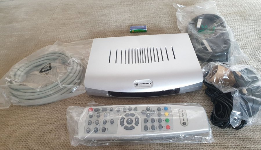 Motorola Set Top Box VIP 1510 Bredband Digital TV box/PAL/NTSC - NY! Oanvänd!