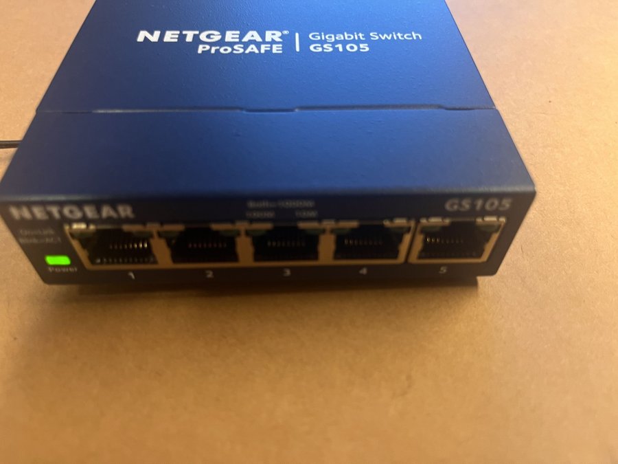 Netgear Prosafe GS105 Gigabit Switch