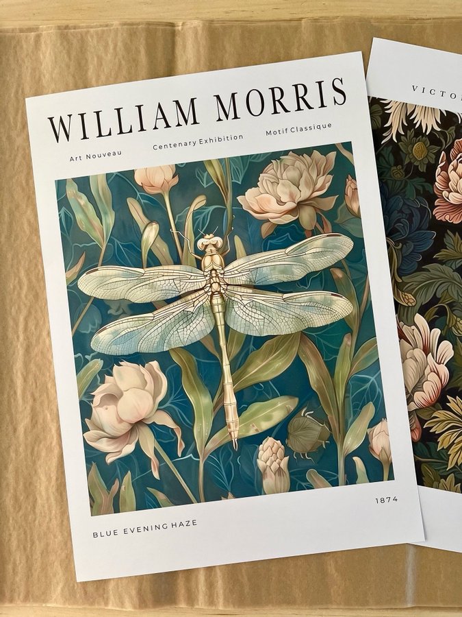 William Morris - Blue Evening Haze