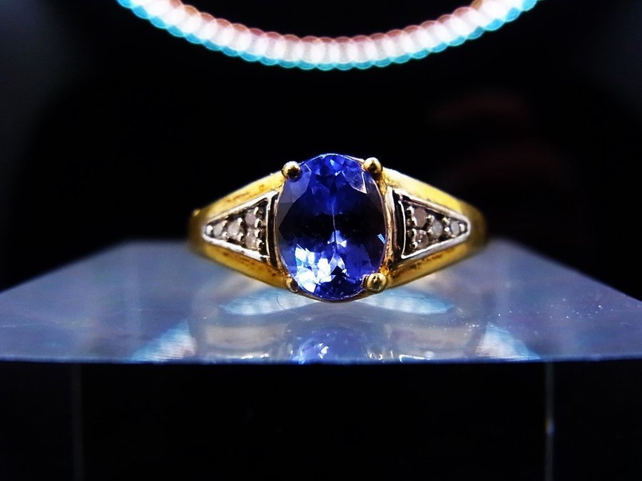 DESIGNER TANZANITE - DIAMANTRING