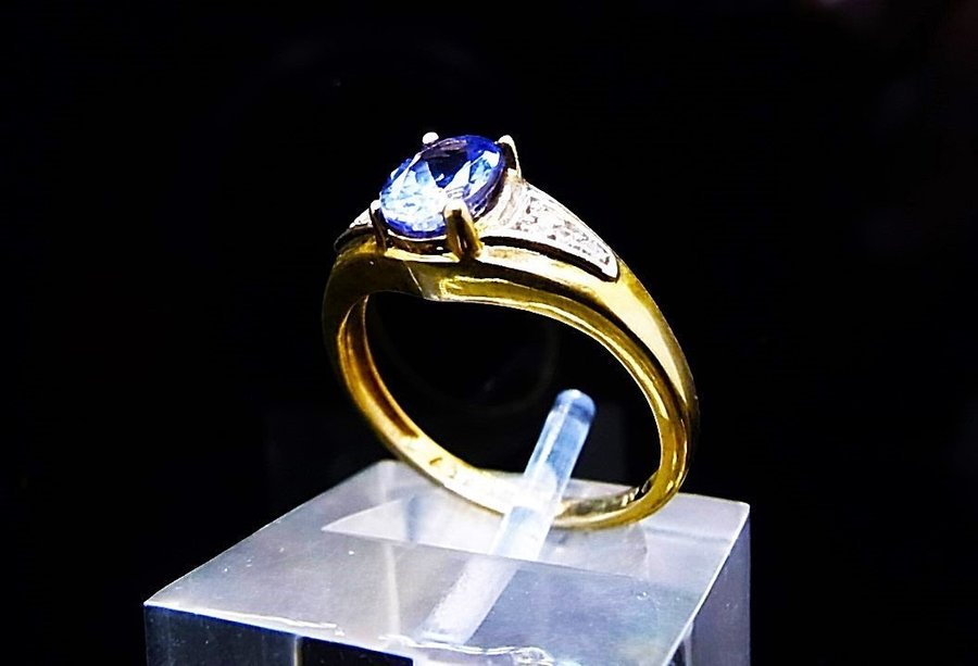 DESIGNER TANZANITE - DIAMANTRING