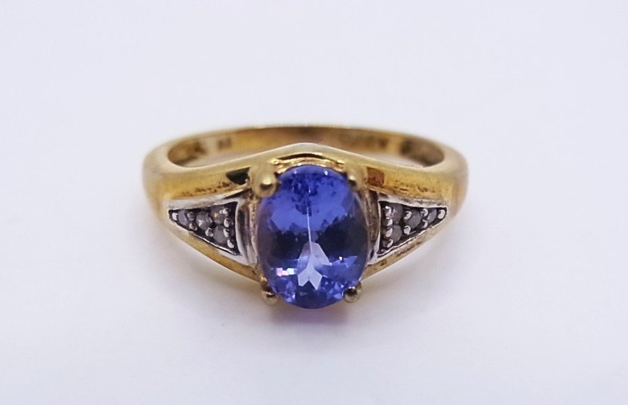 DESIGNER TANZANITE - DIAMANTRING