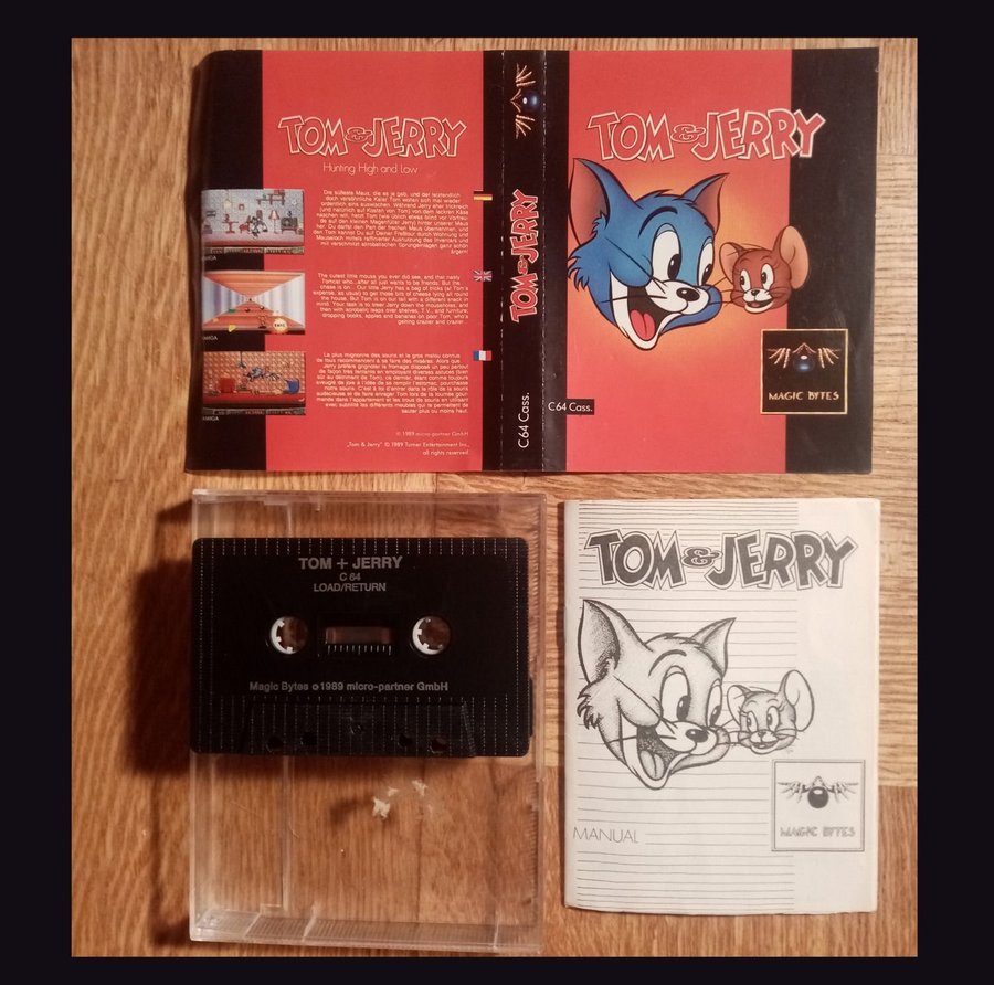 Tom  Jerry - Haunting High  Low (Magic Bytes) ->TESTAD<- Commodore 64