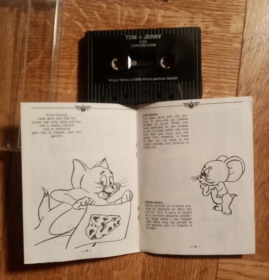 Tom  Jerry - Haunting High  Low (Magic Bytes) ->TESTAD<- Commodore 64