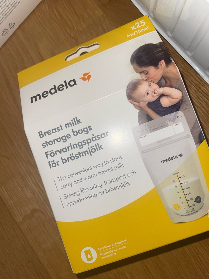 Komplett pumpset från Medela swing flex elektrisk pump