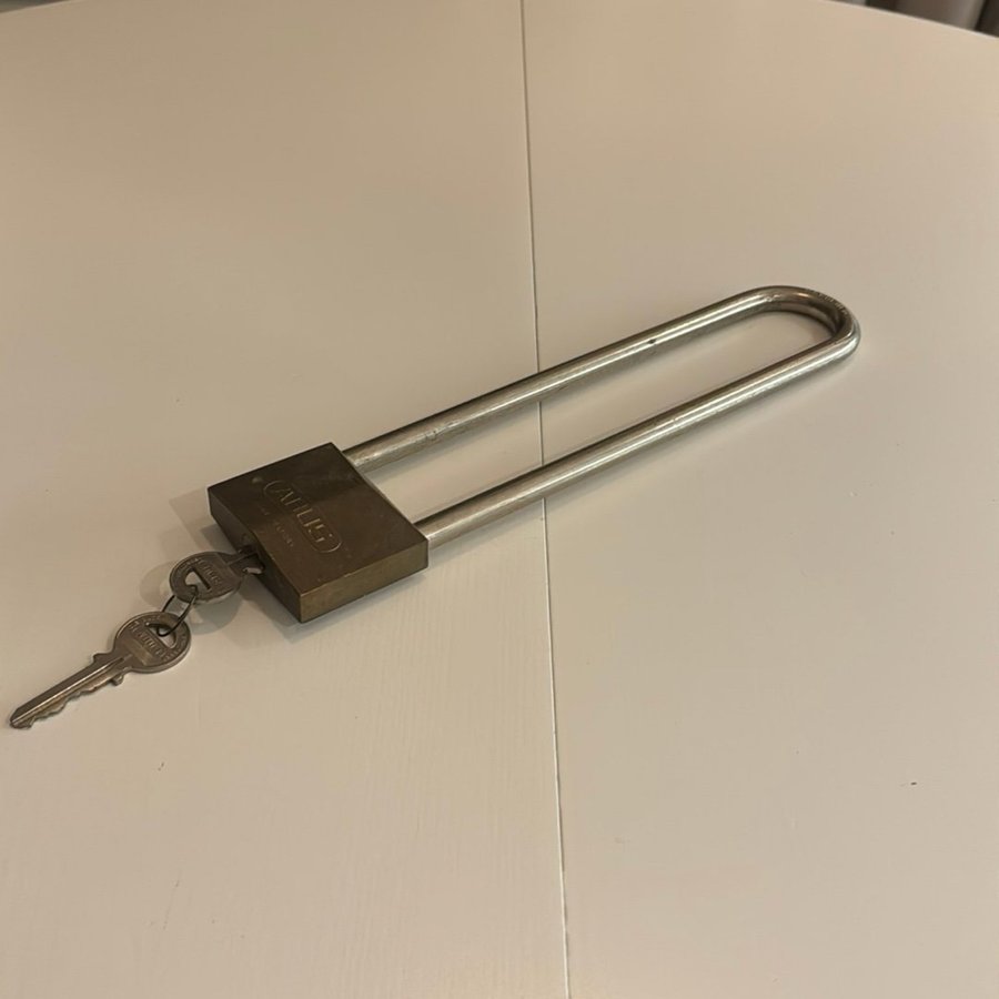 ABUS (padlock) N 85/70 hänglås med 2 stycken nycklar