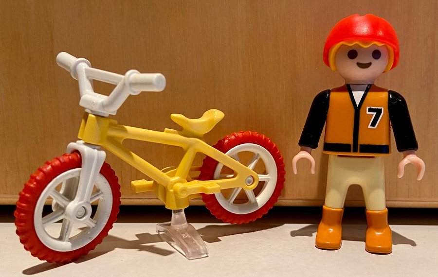 Playmobil Pojke med cykel