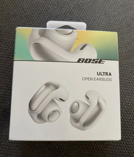 Bose Ultra Open-Ear True Wireless Bluetooth Open Earbuds (White)