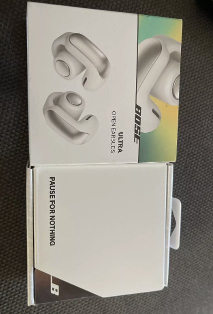 Bose Ultra Open-Ear True Wireless Bluetooth Open Earbuds (White)