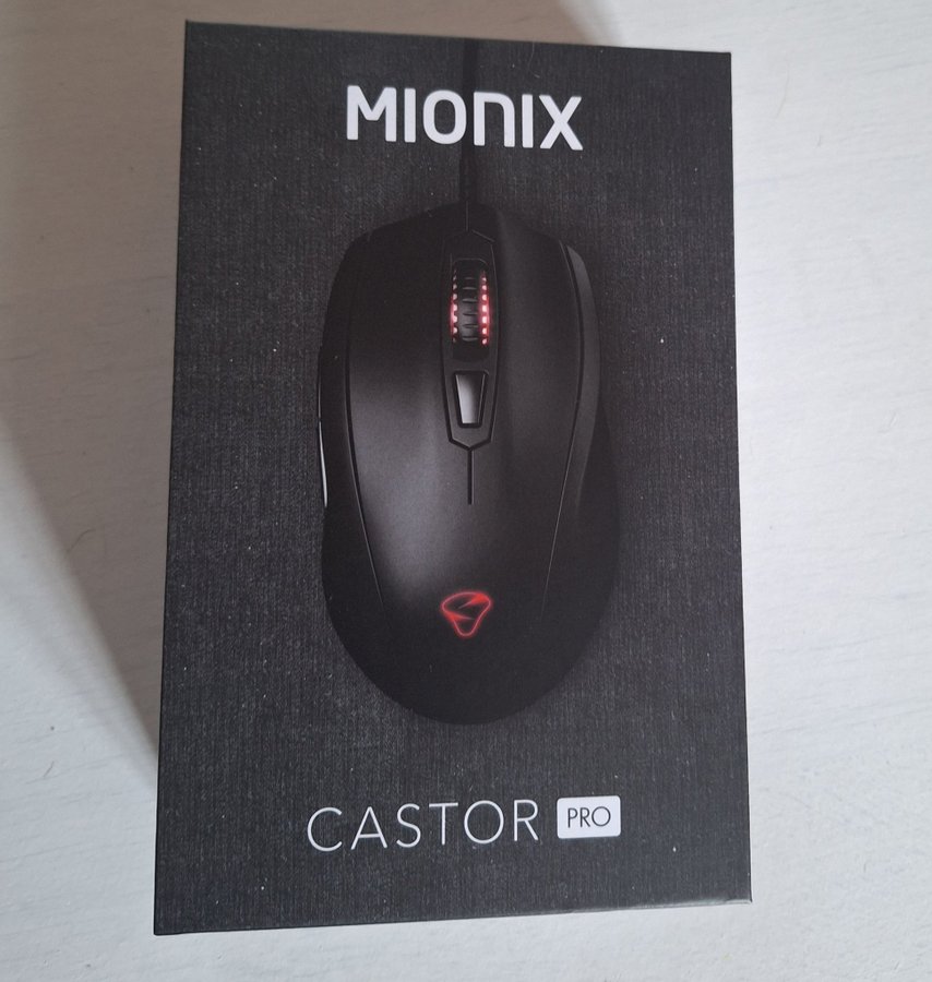 Mionix Castor Pro Gaming Mus helt ny i kartong