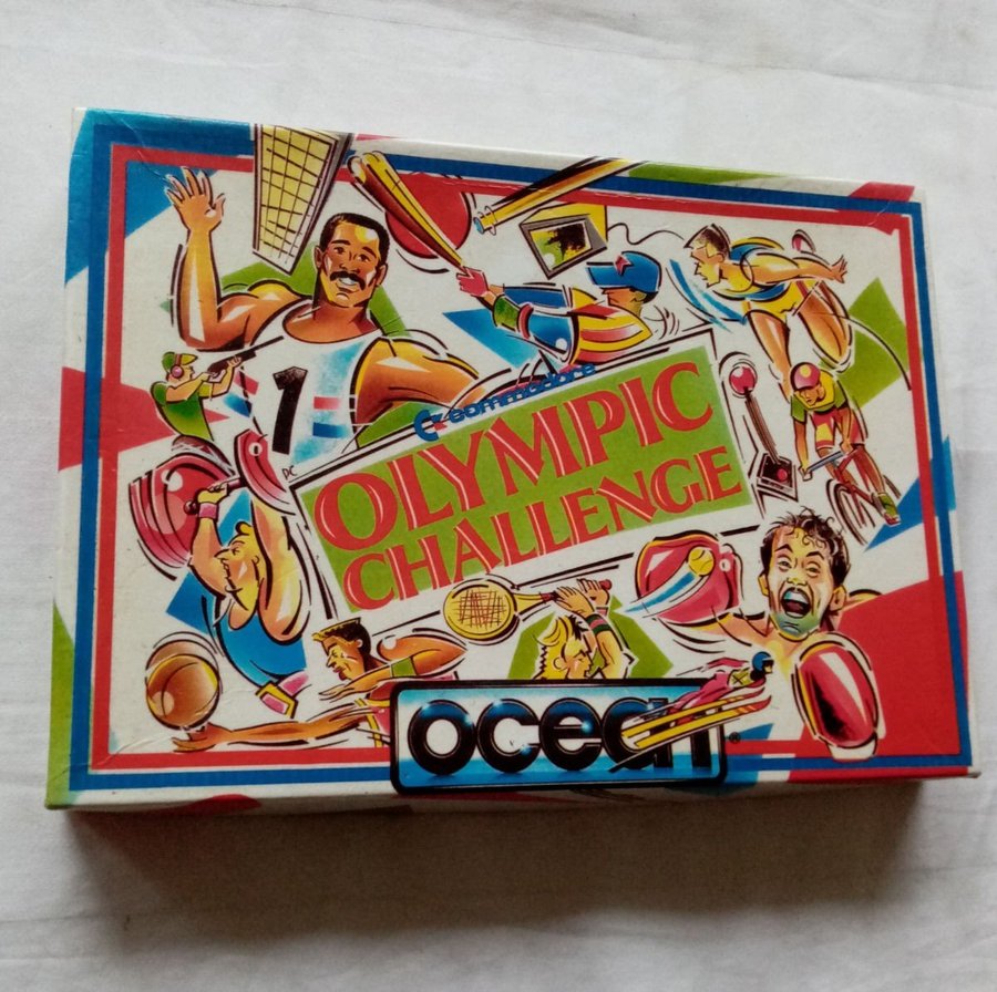 Olympic Challenge (Ocean Software) - Commodore 64 / C64 Spel