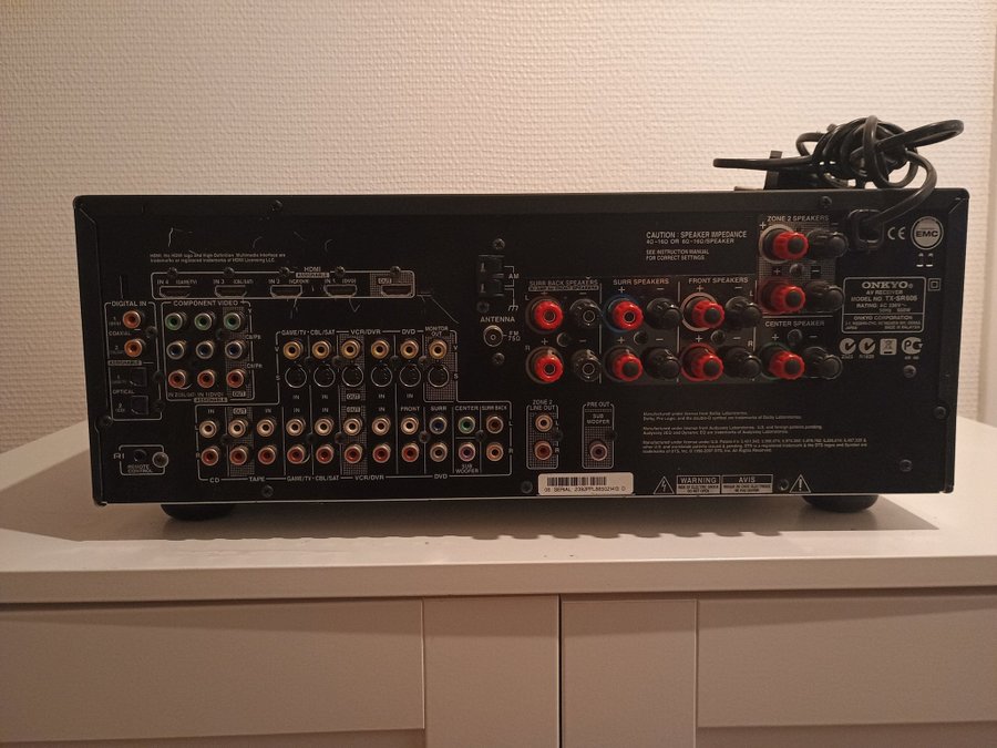 Onkyo TX-SR606 Receiver