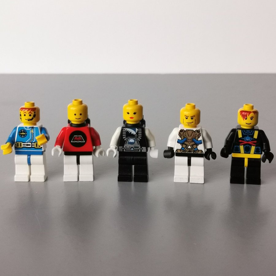 Lego, minifigurer - blandade Aquazone, Exo-Force, Space.