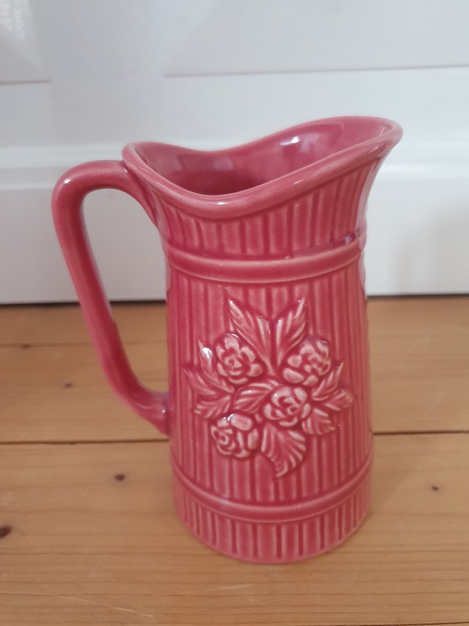 2st Retro Vintage Rosa Keramikkannor från Guldkroken HJO Sweden