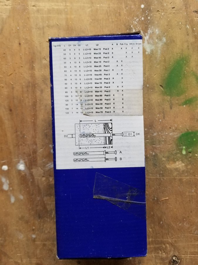 Spikplugg 8x80 mm OBS 10 st paket