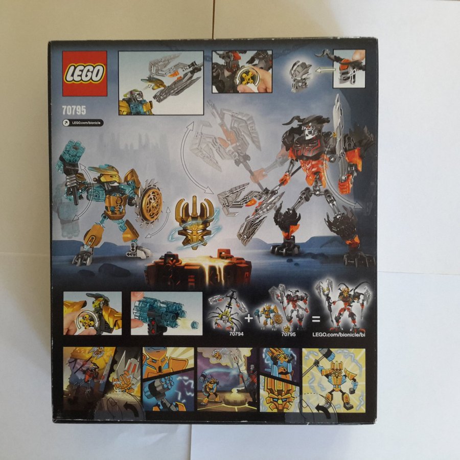 Lego Bionicle 70795 Mask Maker vs Skull Grinder