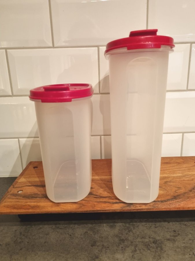 Tupperware Förvaringsburkar, Plastburkar