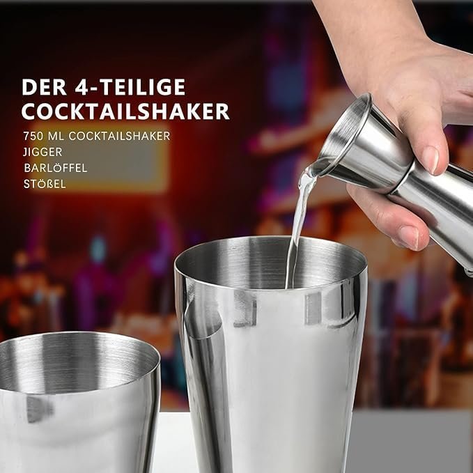 Helt ny cocktailmixer-set för hemmet bar,750 ml