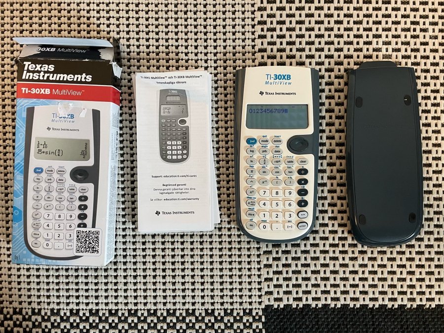 TI-30X Grafräknare Texas Instruments funktionsräknare