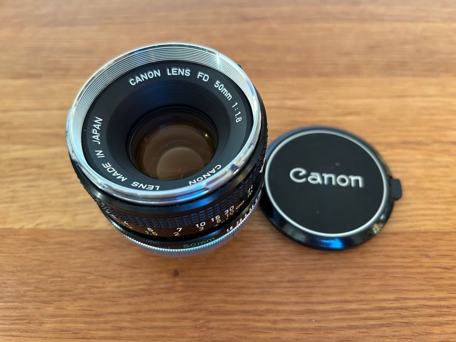 CANON FD 50MM 1.8 CHROME NOSE / SILVER NOSE