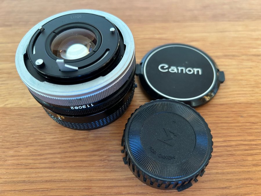 CANON FD 50MM 1.8 CHROME NOSE / SILVER NOSE