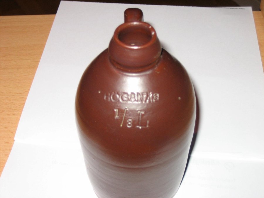 Höganäs krus / flaska 1/3 L .