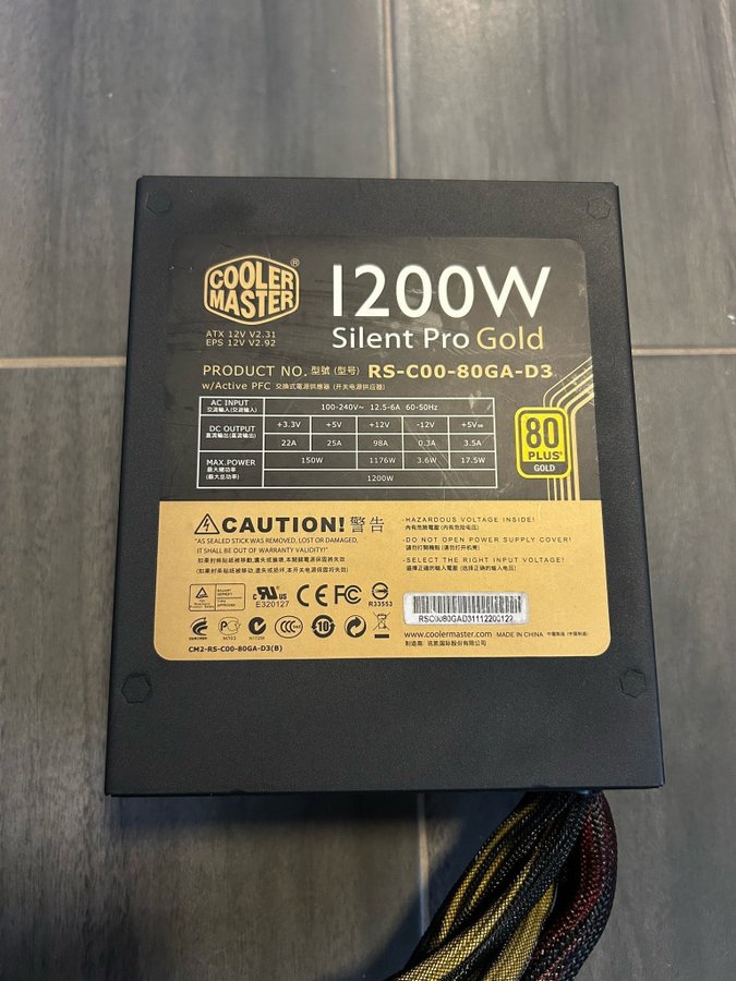 Cooler Master Silent Pro 1200W