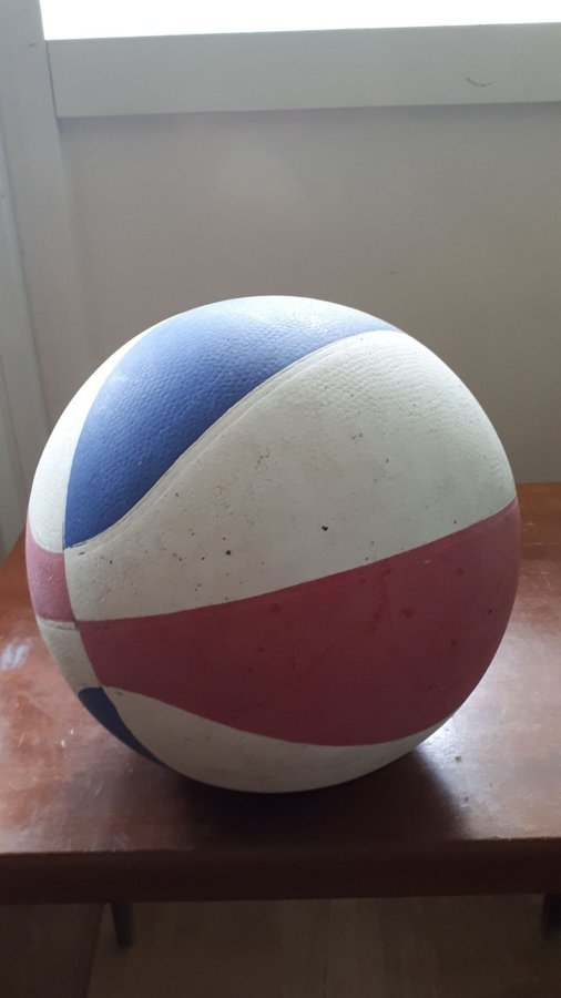 Röd blå vit Beach volleyboll ( basketboll fotboll )