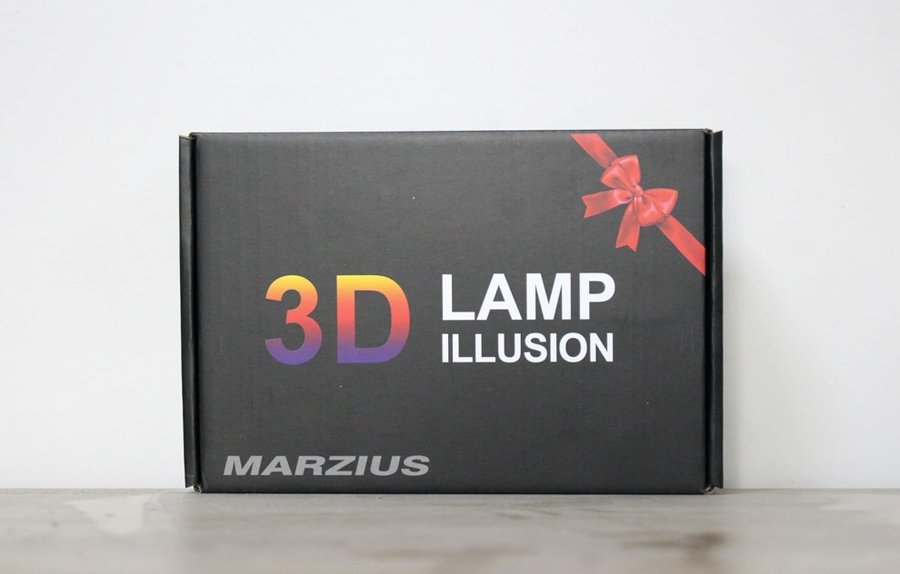 Helt ny! 3D Illusion Lampa - Formel 1 Bil