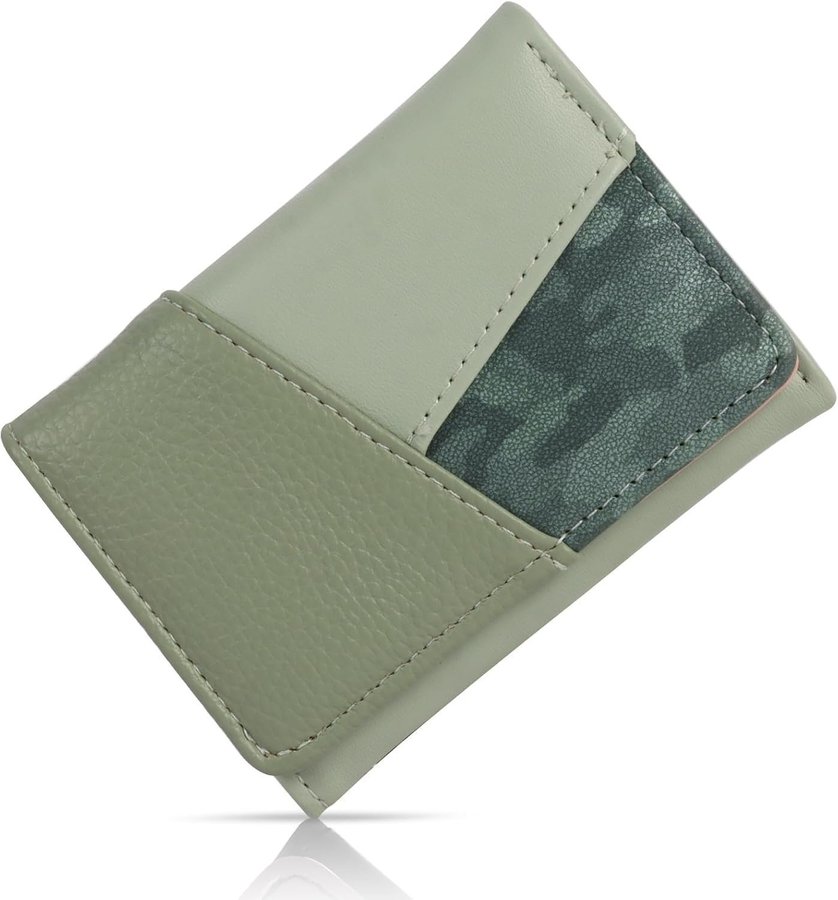 NY Moorle Women's Small Wallet | 11x8x22cm | 5 kortfack | Plats för foto