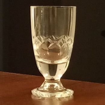 5 st snapsglas spritglas Förmodligen Bohemia Krictall