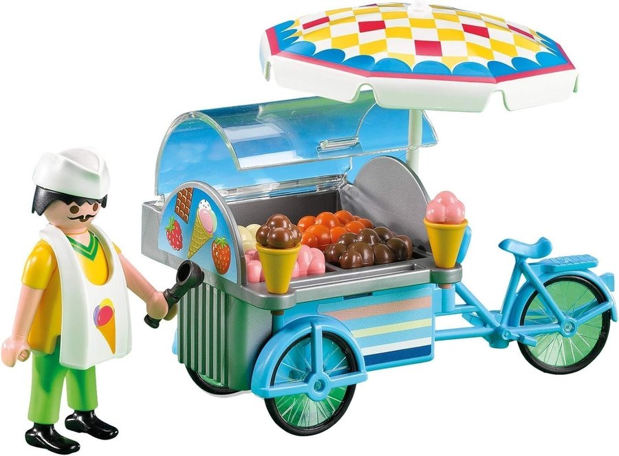 Playmobil 7492 Glassbil med Säljare