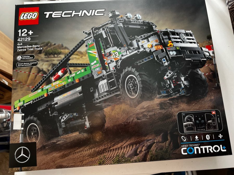 LEGO Technic 42129 Mercedes-Benz Truck NY OÖPPNAD!