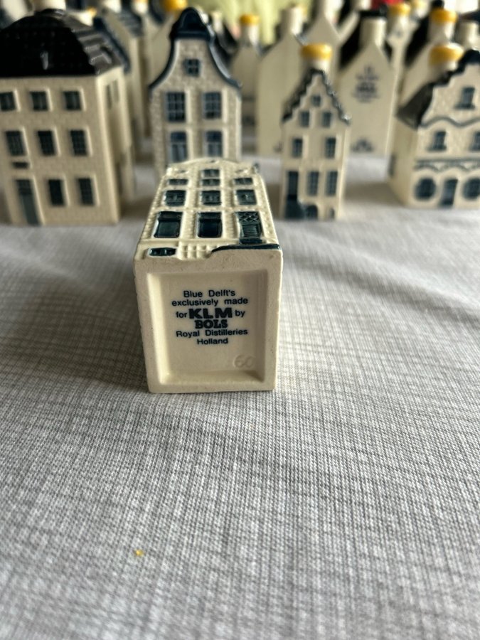 KLM Bols Delft-hus nr 60 Samlarobjekt