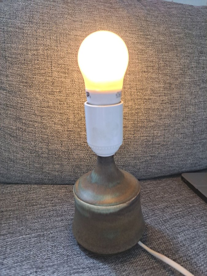 Stengods lampa Gunnar Borg Höganäs