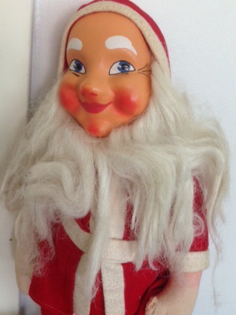 Tomte, 1960 talet , 42 cm lång, jul