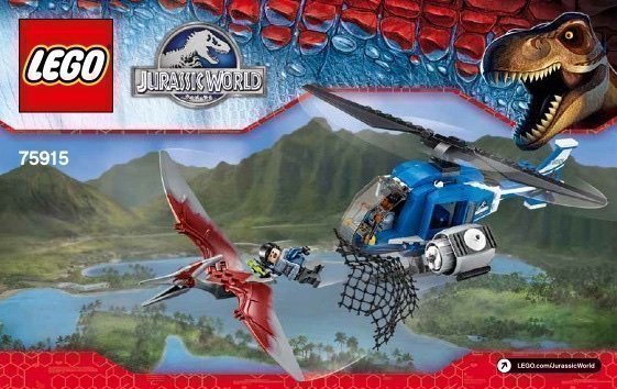 LEGO Jurassic 75915 Pteranodon Capture